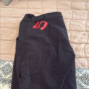 Five Ten MTB pants Black Joggers with Red Logo